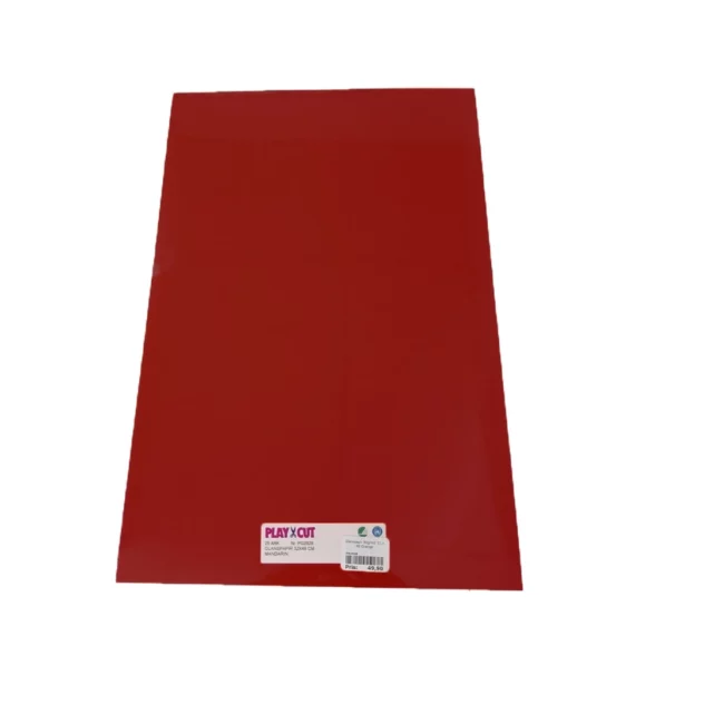 rød-glanspapir-90gm2-32-x-48-cm-25-styk