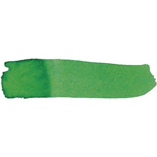 grøn flydende vandfarve